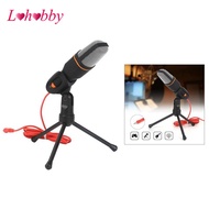 Lohobby Computer Condenser Podcast Microphone PC/ Gaming/Recording/ Microphone