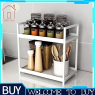 Shelf Bathroom Countertop Storage Rack Cosmetic Shelf Kitchen Spice Rack