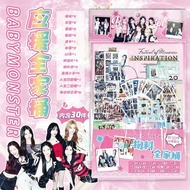 30pcs Babymonster Kpop Idol Sticker Photocard Small Card Deco Ahyeon Asa