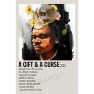 Poster Cover Album A Gift & A Curse - Gunna