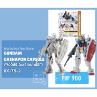 [0723] Gashapon Cupsule Mobile Suit Gundam RX-78-2 (Color &amp; Transparent)