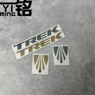 {New} TREK TREK Metal Sticker Head Label Sticker Mountain Bike Road Bike Lower Seat Tube Unique Fram