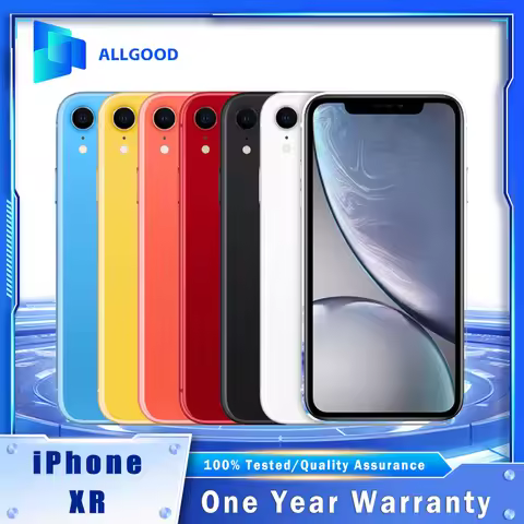 Original Apple iPhone XR US Version Unlocked - 6.1" Liquid Retina, A12 Bionic, Face ID, 64G 128G 256