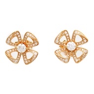 BVLGARI 18K玫瑰金Fiorever Earrings鑽石耳環