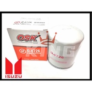 OSK ISUZU HICOM 2.8 FORD MAZDA T4000 OIL FILTER OSK 0-6726 8-94217272-0