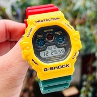 (Hot Sales) 100% Original Japan Made G-shock Dw5900 Rasta Yellow wrist Watch Full Set with Paper Bag