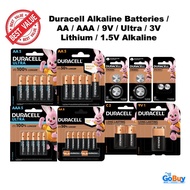 Duracell Alkaline Batteries / AA / AAA / 9V / Ultra / 3V Lithium / 1.5V Alkaline
