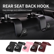Car Seat Headrest Hooks Multifunctional Handbag Clothes Heavy Load Holder Decoration Accessories for Honda Civic Accord Fit City Vezel CRV Odyssey Pilot Jazz
