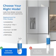 Waterdrop EDR1RXD1 Replacement for Everydrop® Filter 1, Whirlpool® W10295370A, EDR1RXD1B, P8RFWB2L, 