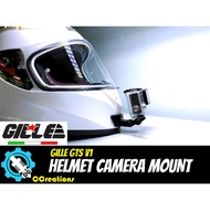 Helmet Gille GTS V1 Chin Mount for Action Camera Go Pro etc