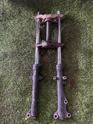 โช็คหน้า+เเผงคอ JR120 มือสองสภาพสวย