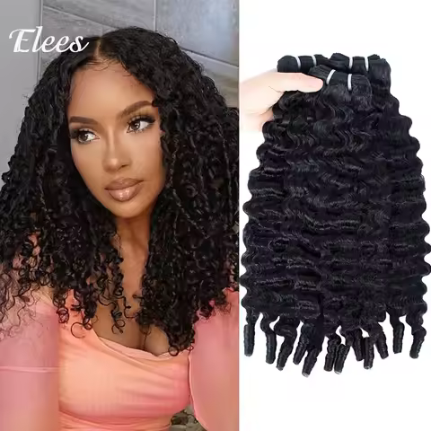 3C4A Burmese Curly Hair Bundles 12A Virgin Human Hair Burmese Vietnamese Raw Human Hair Extensions W