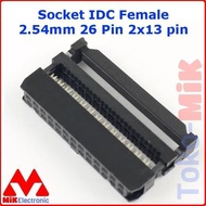 CABLE CONNECTOR RIBBON SOCKET IDC FEMALE HEADER SOCKET 26P 26 PIN 2X13