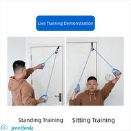 JENNIFERDZ Shoulder Joint Exercise Support, Frozen Rotator Cuff Sports Ropes Pulley Ring, Sports Upp