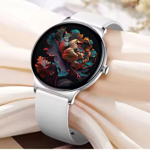 V89 Smart Watch Android Phone 1.43'' Inch Color Screen Bluetooth Call Blood Oxygen/Pressure Monitori