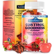 Cortisol Supplements for Hormone Harmony, 17-in-1 Cortisol Gummies for Women & Men Cortisol Reducer 