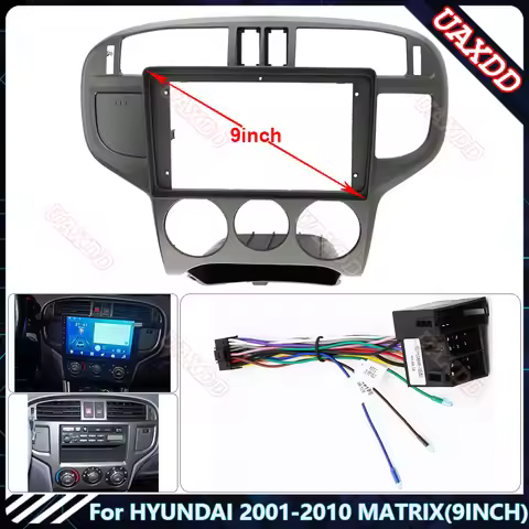 For HYUNDAI 2001-2010 MATRIX 9INCH Car Radio Android Stereo audio screen multimedia video player nav