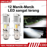 UNIQUE Super Bright Motorcycle LED Light H6 M5 P15D Motorcycle LED Headlight Bulb Canbus 12V Super B