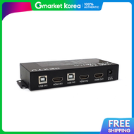 Next U | Next Next-7012Kvm-Kp Inx 4K60Hz 444 HDMI 2-Port USB V2.0 Kvm Switch for Pc Switching Wired 