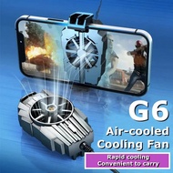 G6 Mobile Phone Cooler Radiator Fan Clip Turbo Quiet Game Pad Holder Stand Radiator Mute Cooling Fan