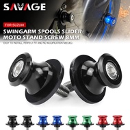 SAV Swingarm Spools Slider For SUZUKI GSR 750 600 400 GSX650F GSX1250FA GSF 1250/1200 N/S Bandit SV6