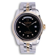 Tudor Tudor Series Black Disc Watch Gold Ring with Diamond Mechanical Men's Watch 56003-68063