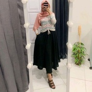 7/9 MIDI UMBRELLA CROP SKIRT LP 80cm stretches up to 145CM