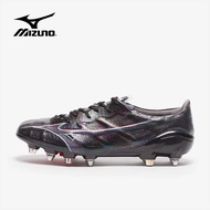 สตั๊ดปุ่มเหล็กสีดำMizuno Alpha Made In Japan SG รองเท้าฟุตบอล ใหม่ล่าสุด