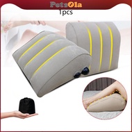 [PETSOLA] Inflatable Wedge Pillow, Leg Lift Pillow, Comfortable Wedge Pillow, Wedge Pillow for Sleep