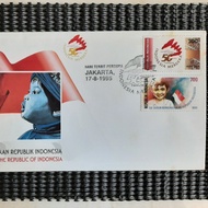 Perangko / Postage Stamp 50 Tahun Kemerdekaan Republik Indonesia