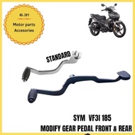 SYM VF3I 185 GEAR PEDAL MODIFY GEAR PEDAL FRONT REAR GEAR LEVER VF3I MODIFY GEAR PEDAL Motorcycle Ac