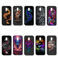 Phone case for Samsung Galaxy A6 A8 Plus 2018 Wind Dragon