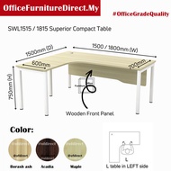 150x150cm 180x150cm SL55 L Shape Office Table SWL1515 SWL1815 Manager Home Office Table