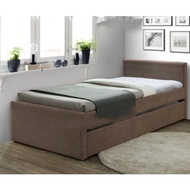 Trundle Frame Luxe: Carmen Single Pull Out Bed | Modern