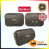 KICKERS ORIGINAL KULIT LEATHER BAG SLING BAG PINGGANG LELAKI PEREMPUAN PHONE BAG POUCH BAG MEN WOMEN