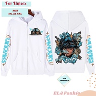 Jkaet zipper jacket zipper arcane jin x isha ekko character