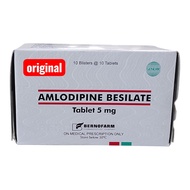 Obat Asam Amloidipin Besilat 5 mg Tablet 10 Blister Original Bernofarm