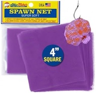 ATLAS Spawn NET 4" X 4" Squares - Ideal for Bait Sacs – Salmon Eggs, Liver, Soft & Cut Bait - Versat