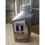 (USA) MOBIL 1 EP 5W20 SP GF-6 Fully Synthetic Engine Oil (1QT/946ml) Dexos Extended Performance