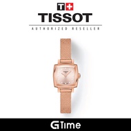 [Official Warranty] Tissot T058.109.33.456.00 Women's Lovely Square Stainless Steel Strap Watch T0581093345600