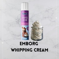 Whiping cream Emborg whipping cream topping desert 500g whipped