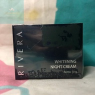 RIVERA Whitening Night Cream 10g / Krim Pencerah Kulit / Night Cream / Krim Malam / Whitening Cream 