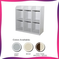 6 Pigeon Holes Side Table Documents Storage Cabinet Filing Cupboard Metal Locker L915MM X W381MM X H