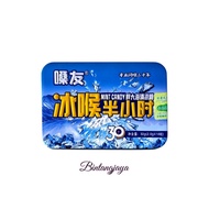 Cooling Mint Candy 32g - Relieves Breathing and Hoarse Voice (Contents 16)