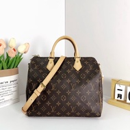 「JL精品代購」9新 LV 老花 speedy 30