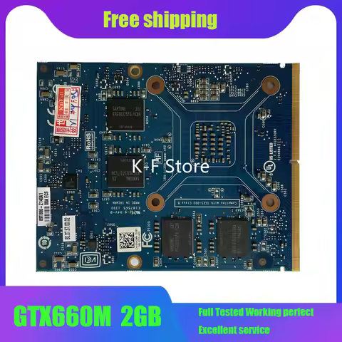 Ventas al por mayor para nVIDIA GTX 660 M GTX660M N13E-GE-A2 2GB GDDR5 MXM 3.0B Tarjeta de video grá