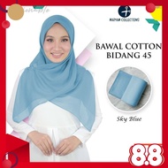 Tudung Bawal Cotton Field 45 / Bawal Cotton / Tudung Bawal / Tudung / Tudung Bawal PART 1