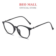 BEOMALL round frame glasses with angular design and elegant elegance with different highlights 8175