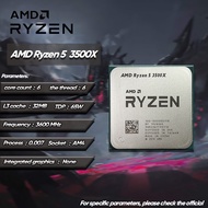 AMD Ryzen 5 3500X R5 3500X 3.6 GHz มือสอง GAMING Zen 2 0.007 Hexa-Core ตัวประมวลผล CPU Hexa-Thread 6