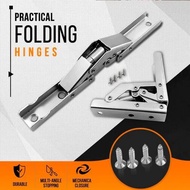 Set 10 PCS Engsel 90 Derajat Baja / Engsel Bawah Pintu Lipat Multifungsi